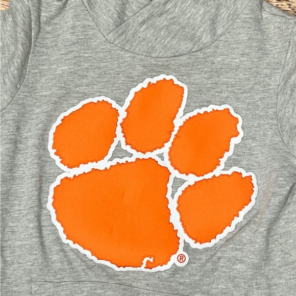 Clemson Tigers University Collegiate NCAA Gray Pullover Sweatshirt - Picture 2 of 5